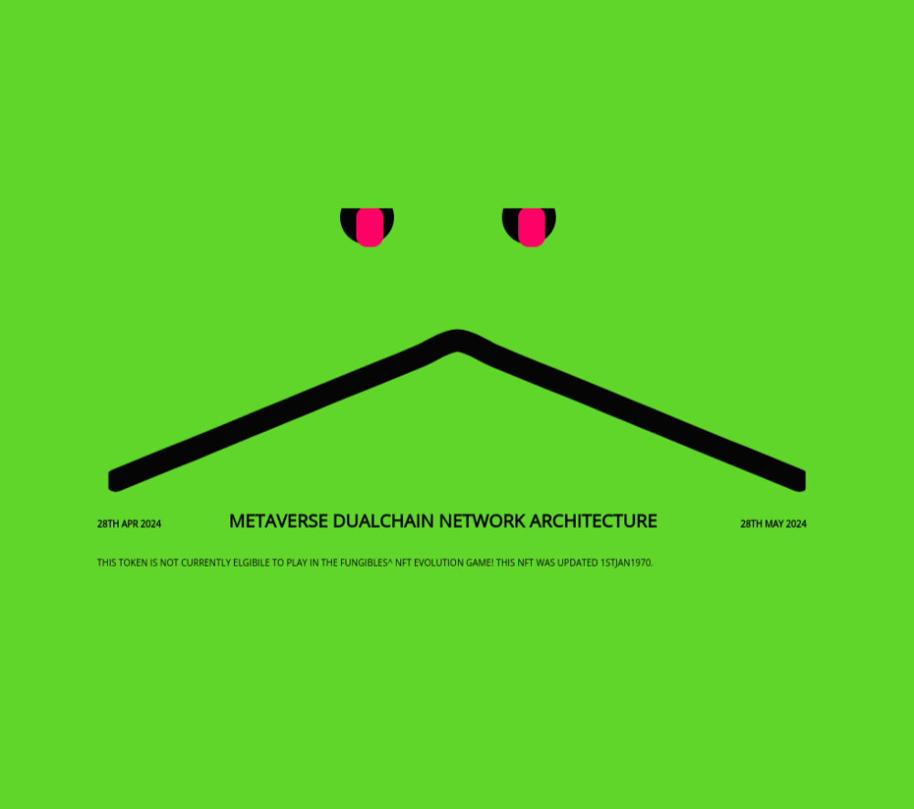 Metaverse Dualchain Network Architecture